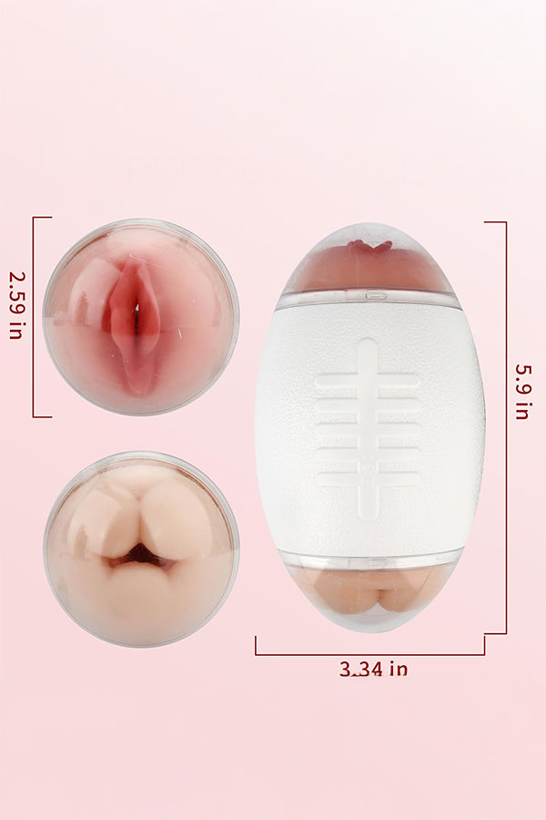 男性用 アダルトグッズ ダブル穴 マスターベーターカップ sTY3_GM-FJ035
