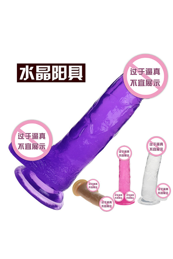女性用 アダルトグッズ セルフプレジャー クリスタル ディルド リアル造形 sTY3_GM-YJ005