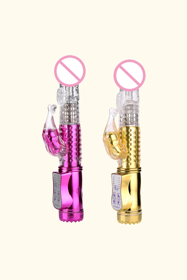女性用 リスタルビーズ ラビットバイブレーター　s1_zxt-59
