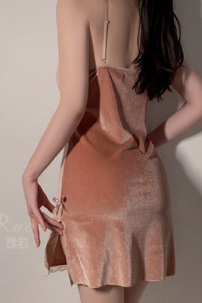 セクシーランジェリー 下着 女性用  ベルベットルームウェア  s3_2818
