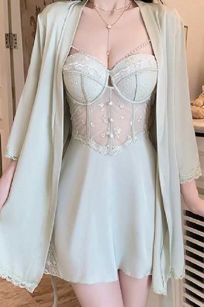 セクシーランジェリー 下着 女性用 パッド付きキャミソールルームウェア s3_4141