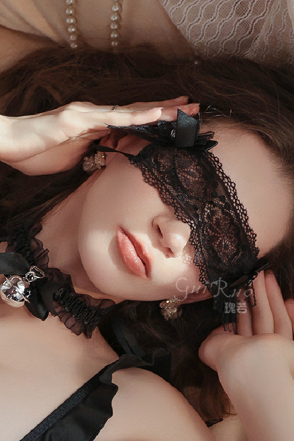女性用セクシー アクセサリー セクシー小物 メッシュレースアイマスク s3_5096