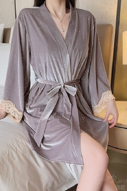セクシーランジェリー 下着 女性用  ベルベットルームウェア  s3_C4260