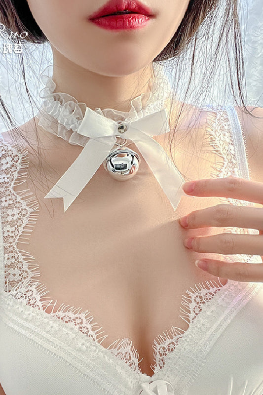 女性用セクシー 小物アクセサリー リボン＆鈴付きチョーカー s3_p21