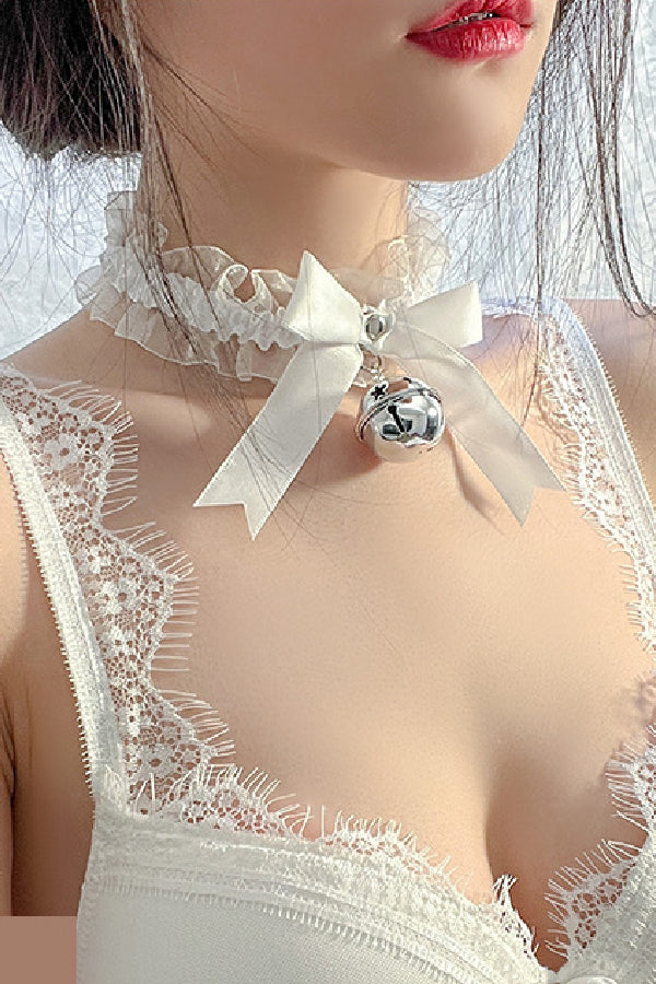 女性用セクシー 小物アクセサリー リボン＆鈴付きチョーカー s3_p21