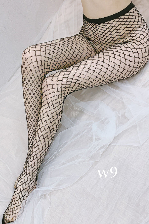 セクシーフィッシュネットボディストッキング 全身タイツ 女性用 s3_w8w9w10