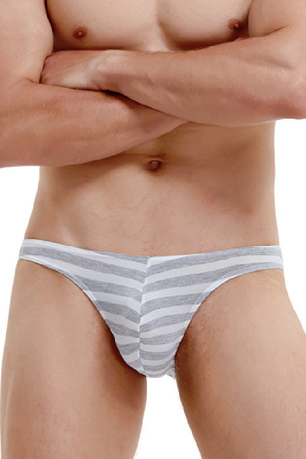 セクシーランジェリー 下着 男性用 ローライズストライプブリーフ s4_C010