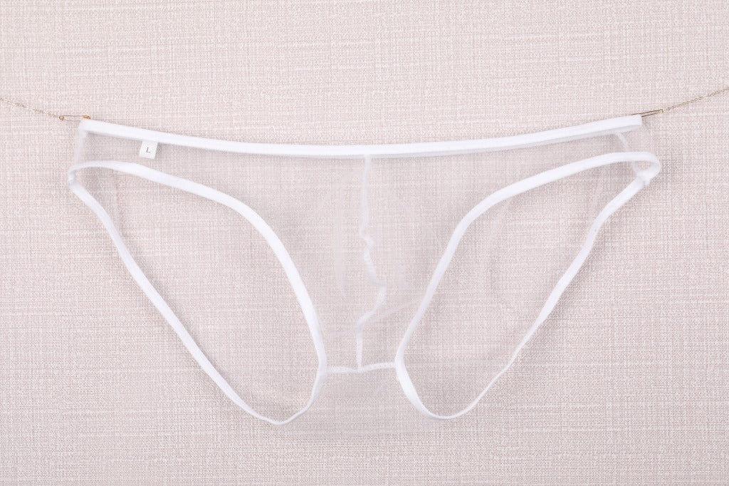 セクシーランジェリー 下着 男性用 ローライズアイスシルクブリーフ s4_C034