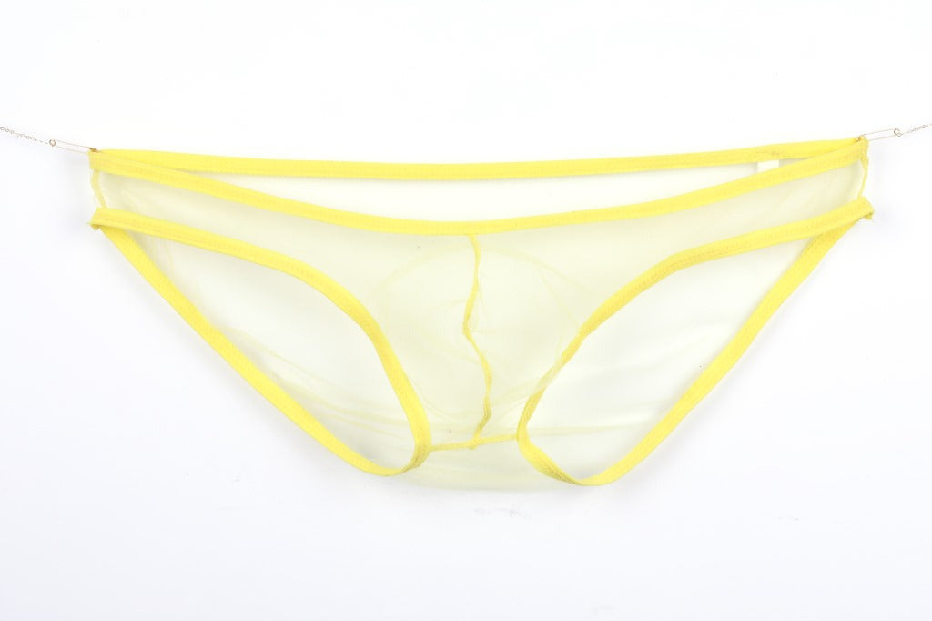 セクシーランジェリー 下着 男性用 ローライズアイスシルクブリーフ s4_C034