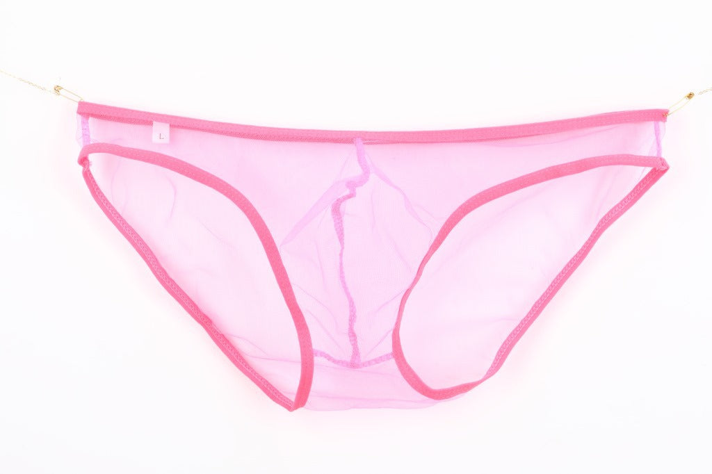 セクシーランジェリー 下着 男性用 ローライズアイスシルクブリーフ s4_C034