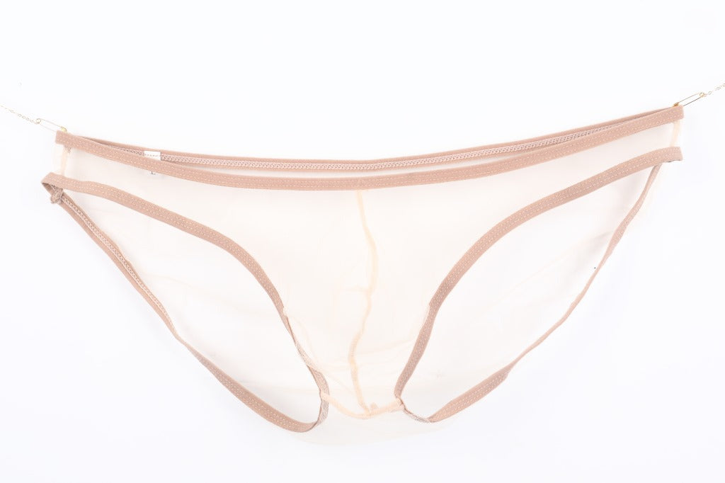 セクシーランジェリー 下着 男性用 ローライズアイスシルクブリーフ s4_C034