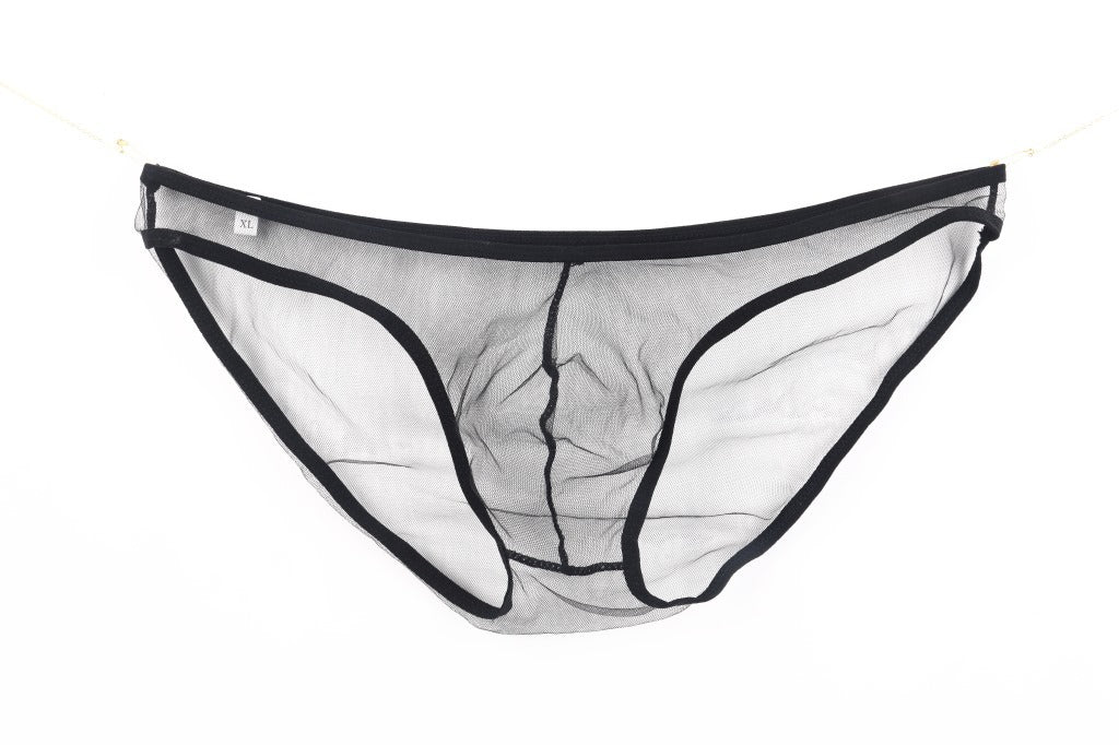 セクシーランジェリー 下着 男性用 ローライズアイスシルクブリーフ s4_C034