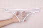 セクシーランジェリー 下着 男性用 ローライズアイスシルクTバックショーツ s4_C035