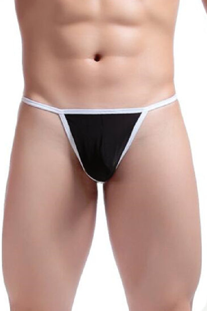 セクシーランジェリー 下着 男性用 コットン素材 ローライズTバックショーツ s4_C045