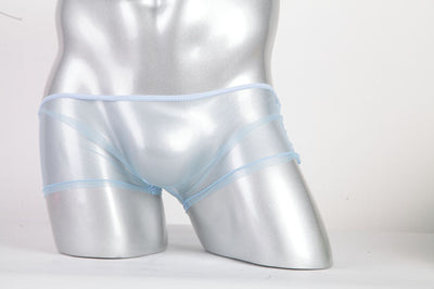 セクシーランジェリー 下着 男性用 透け感 ネット素材 ローライズボクサーパンツ s4_C092