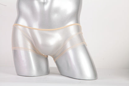 セクシーランジェリー 下着 男性用 透け感 ネット素材 ローライズボクサーパンツ s4_C092