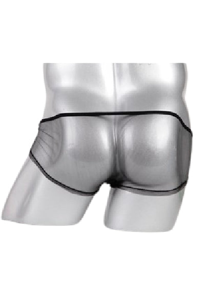 セクシーランジェリー 下着 男性用 透け感 ネット素材 ローライズボクサーパンツ s4_C092