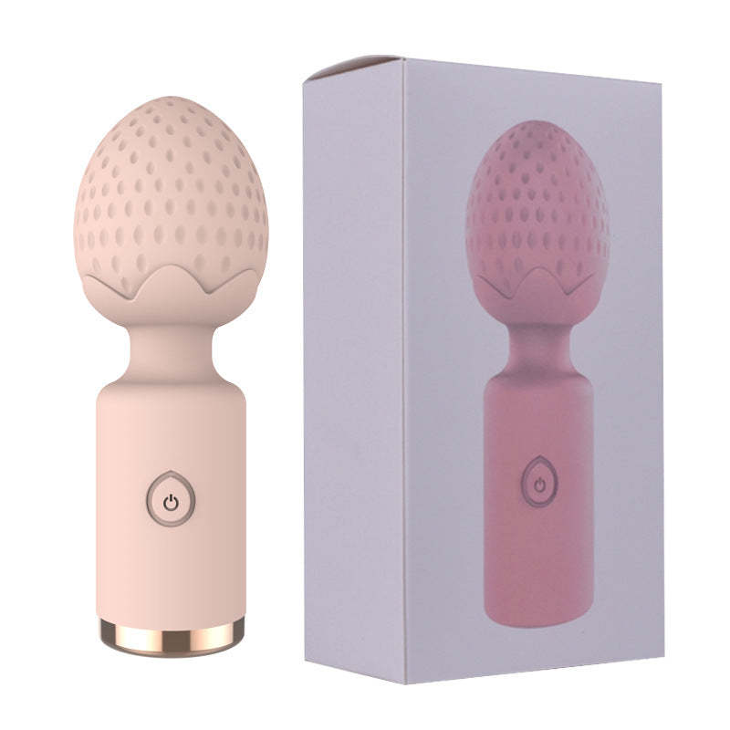 女性用 アダルトグッズ セルフプレジャー いちご型 コンパクト バイブ マッサージャー sTY3_GM-AV111