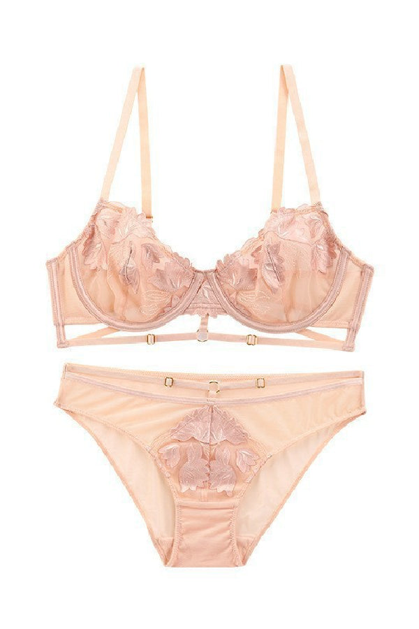 セクシーランジェリー 下着 女性用 フラワーレース ランジェリーセット sUW3_0310