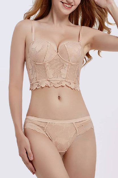 セクシーランジェリー 下着 女性用 レース  コルセット風  ランジェリーセット sUW3_0509