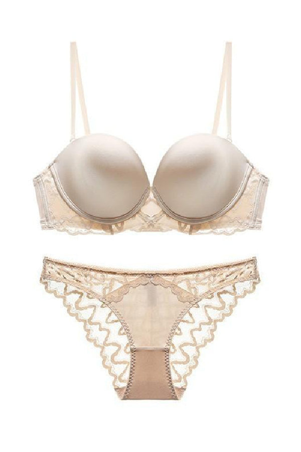 セクシーランジェリー 下着 女性用 シンプル レース ランジェリーセット sUW3_088