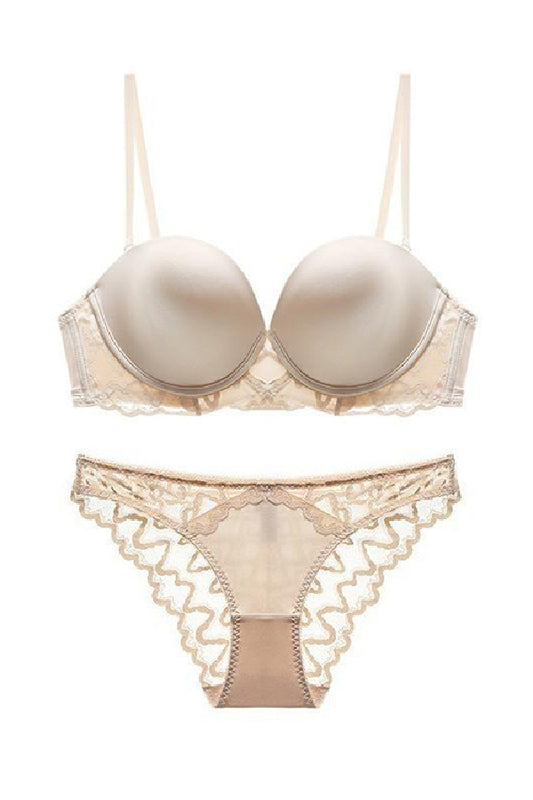 セクシーランジェリー 下着 女性用 シンプル レース ランジェリーセット sUW3_088