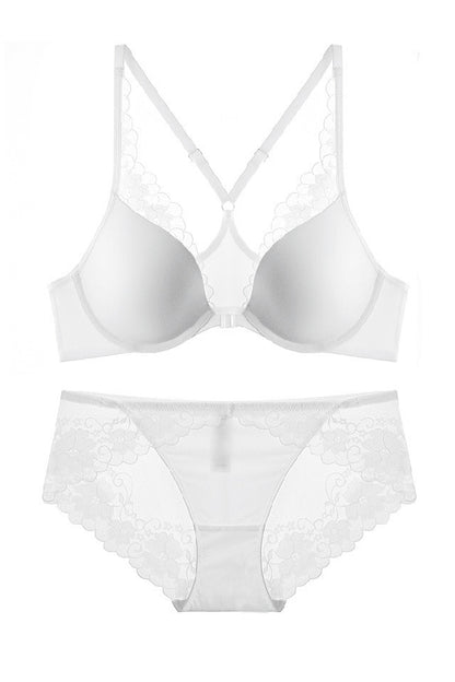 セクシーランジェリー 下着 女性用 フロントホック ランジェリーセット sUW3_1105