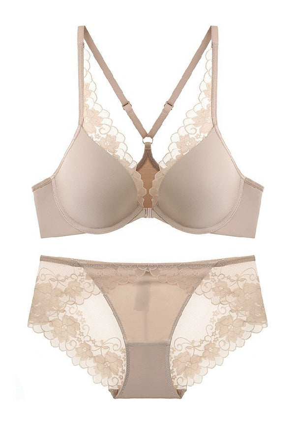 セクシーランジェリー 下着 女性用 フロントホック ランジェリーセット sUW3_1105