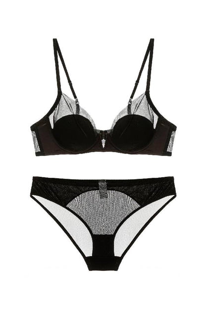 セクシーランジェリー 下着 女性用  Vカット シアー ランジェリーセット sUW3_819