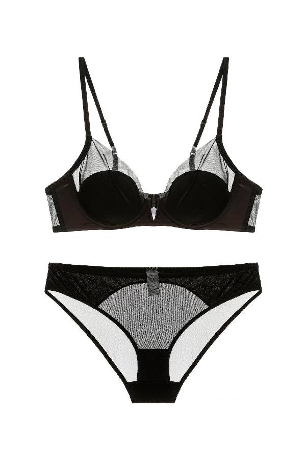 セクシーランジェリー 下着 女性用  Vカット シアー ランジェリーセット sUW3_819