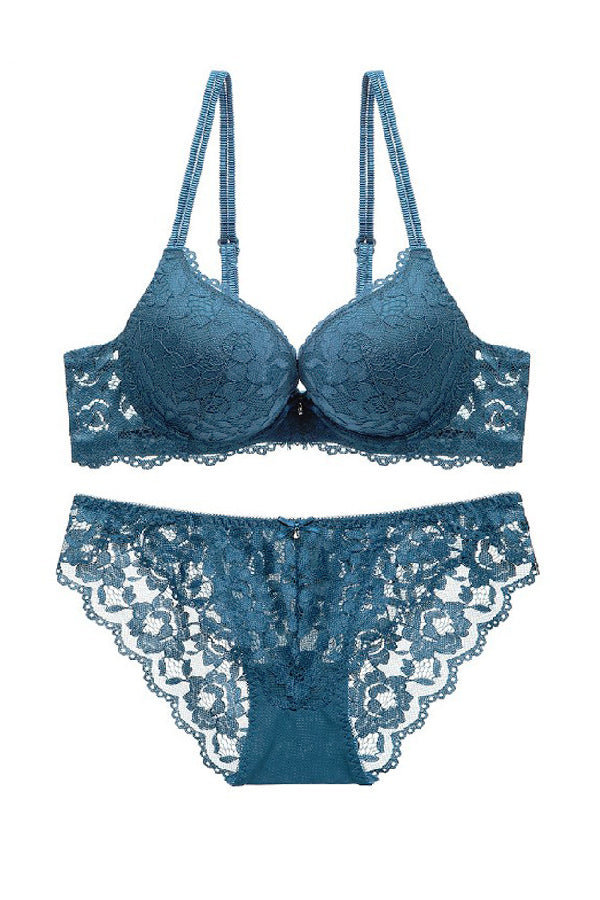 セクシーランジェリー 下着 女性用 フラワーレース ランジェリーセット sUW3_9193