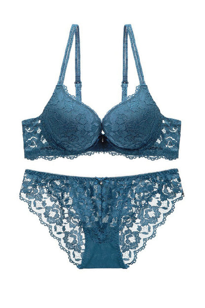 セクシーランジェリー 下着 女性用 フラワーレース ランジェリーセット sUW3_9193