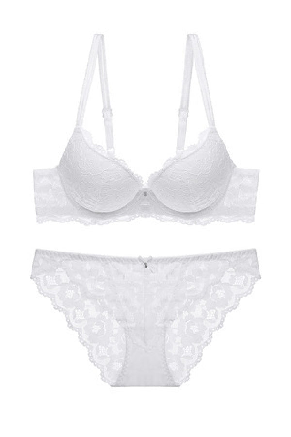 セクシーランジェリー 下着 女性用 フラワーレース ランジェリーセット sUW3_9193