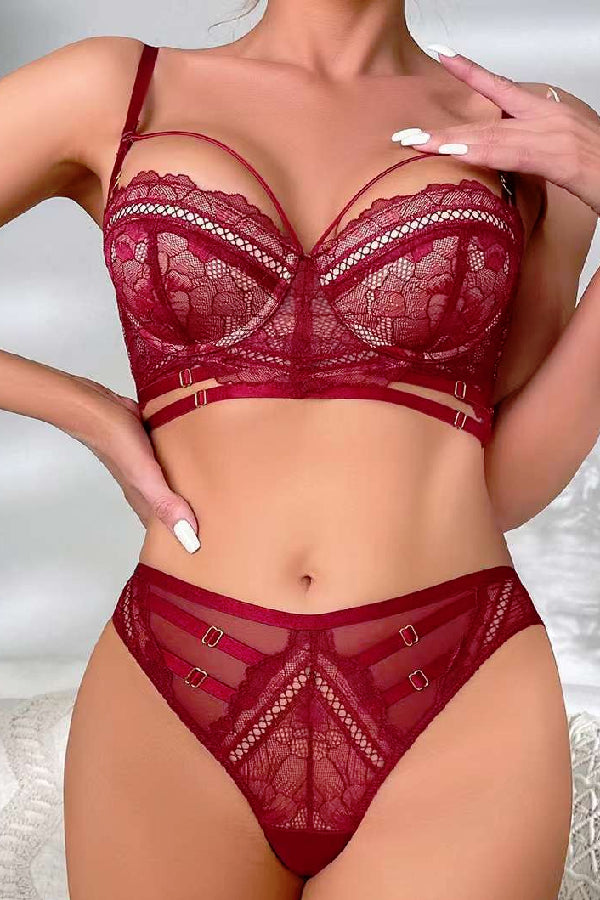 セクシーランジェリー 下着 女性用 レース ランジェリーセット sUW3_92206