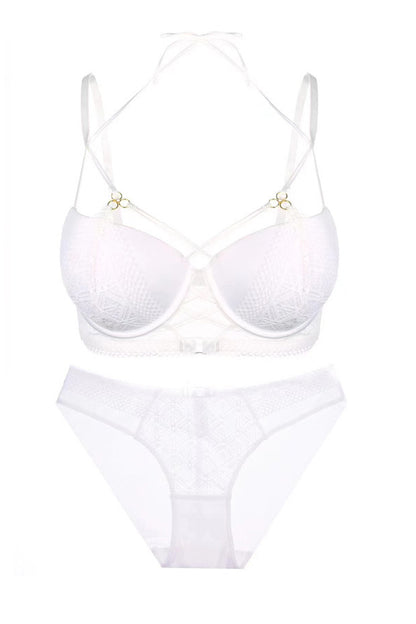 セクシーランジェリー 下着 女性用 クロスストラップ ランジェリーセット sUW3_92211