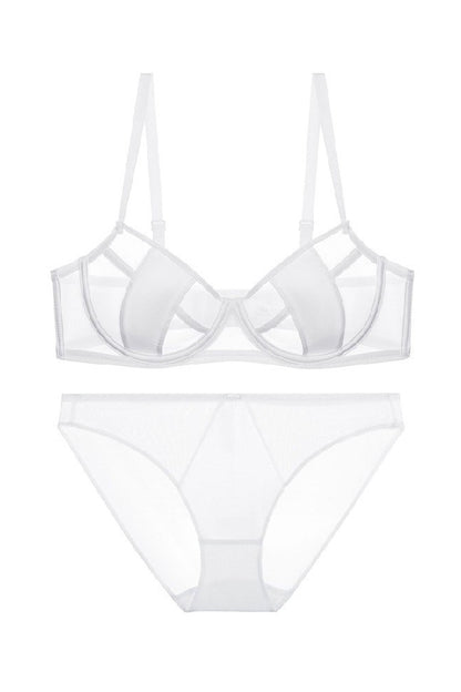 セクシーランジェリー 下着 女性用 シアー素材 ランジェリーセット sUW3_9306