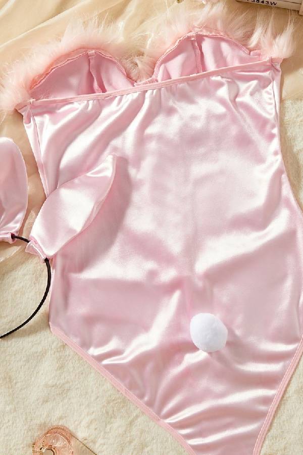 セクシーランジェリー 下着 女性用 バニーガール風  コスチューム  ボディスーツ sUW3_H858