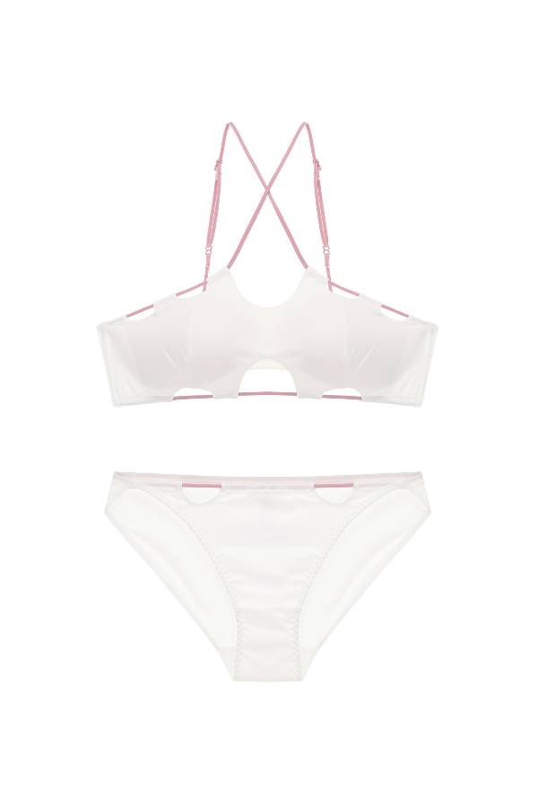 セクシーランジェリー 下着 女性用 クロスストラップ  ランジェリーセット sUW3_P037