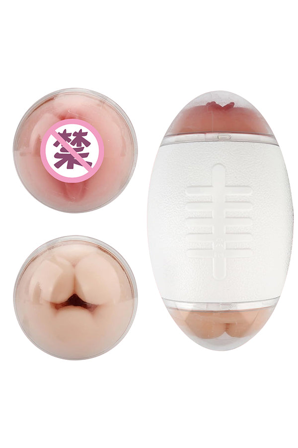 男性用 アダルトグッズ ダブル穴 マスターベーターカップ sTY3_GM-FJ035