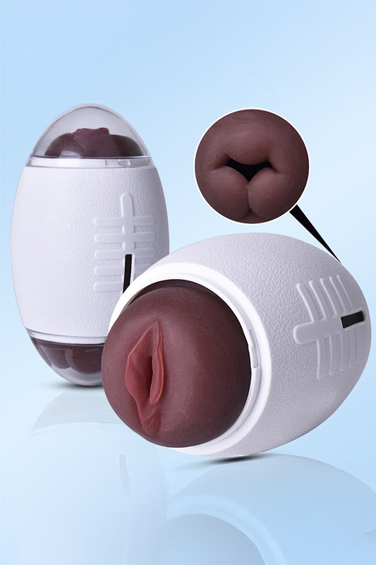男性用 アダルトグッズ ダブル穴 マスターベーターカップ sTY3_GM-FJ035