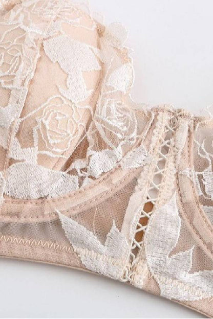 セクシーランジェリー 下着 女性用  刺繍 ランジェリーセット sUW3_818