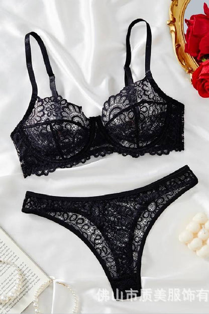 セクシーランジェリー 下着 女性用 レース ランジェリーセット sUW4_GH21247