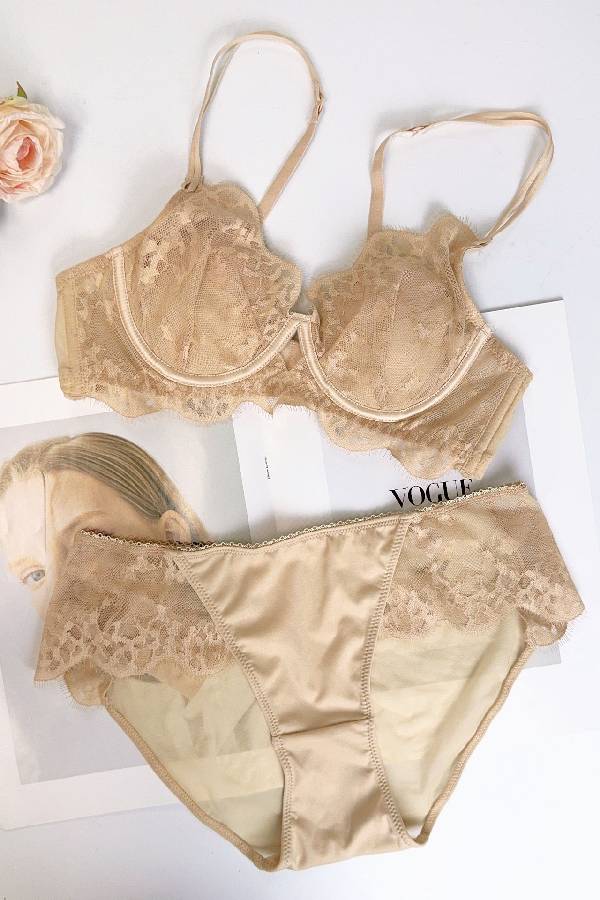 セクシーランジェリー下着女性用レースランジェリーセット ブラ＋ショーツ suw6_w6042